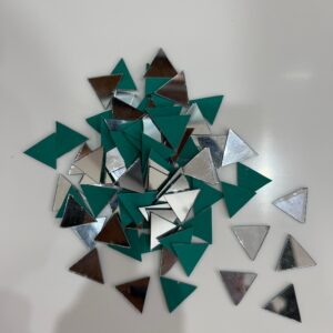 Premium Triangle Mirror Glass for Craft & Decoration – Spark Creativity